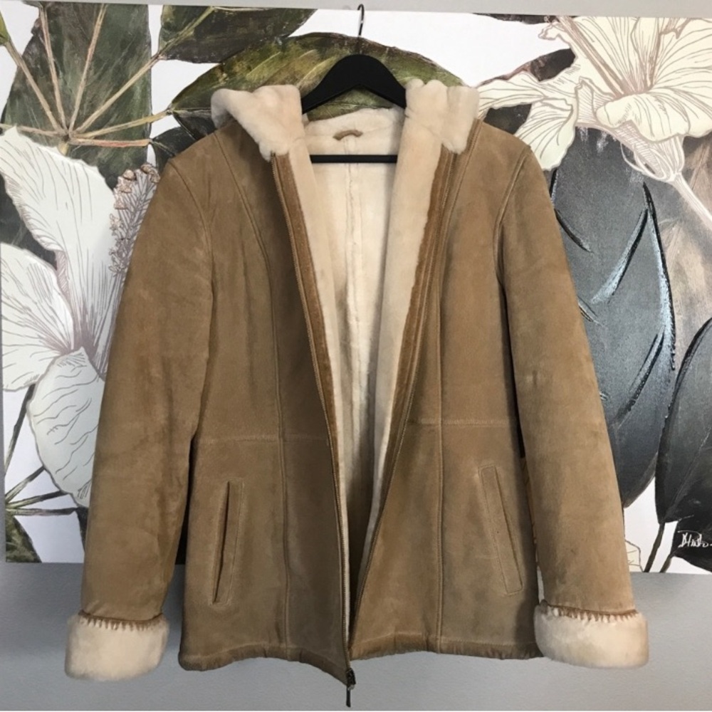 Real Suede Covington womens jacket with soft lining